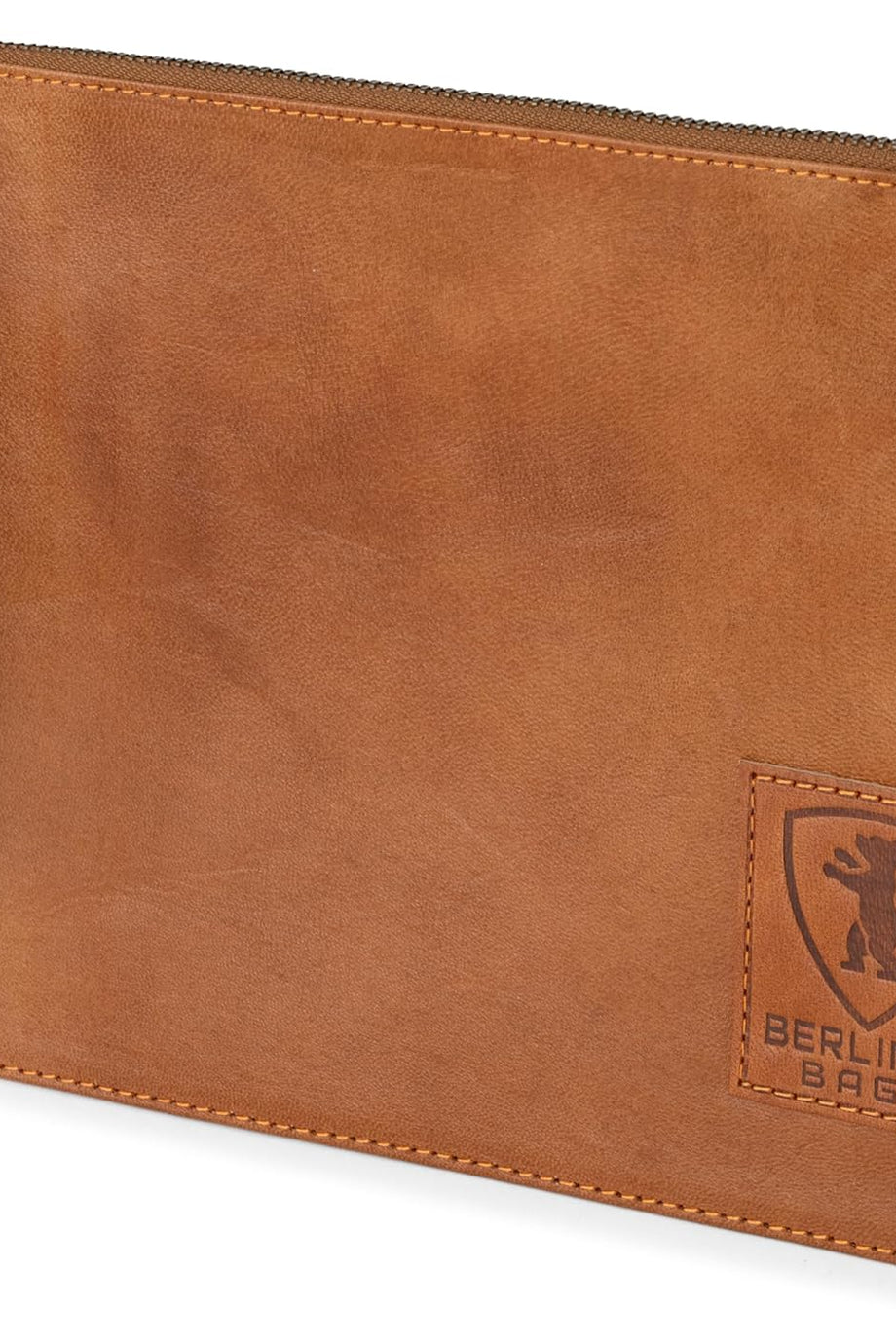 Dirk Deri Evrak Dosyası, Vintage Seyahat Düzenleyici, 27.5x19.5 cm, Kahverengi