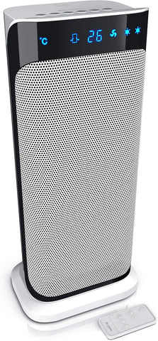 Uzaktan Kumandalı Seramik Fanlı Isıtıcı, 2000W, Sessiz ve Tasarruflu