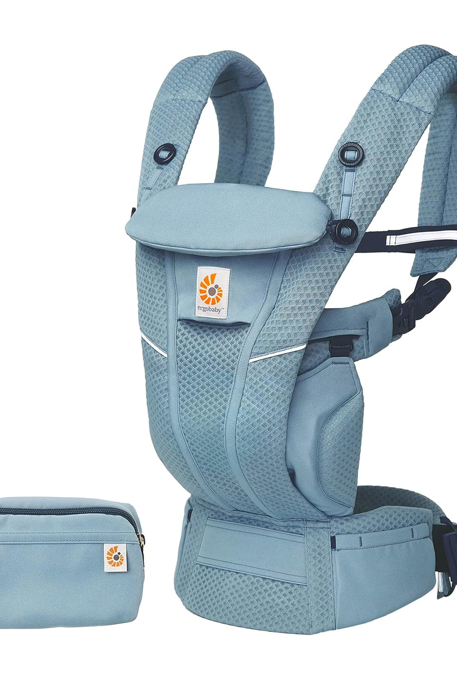 Omni Breeze Bebek Taşıyıcı, Doğumdan 20 kg’a Kadar, 4 Ergonomik Taşıma Pozisyonu,
