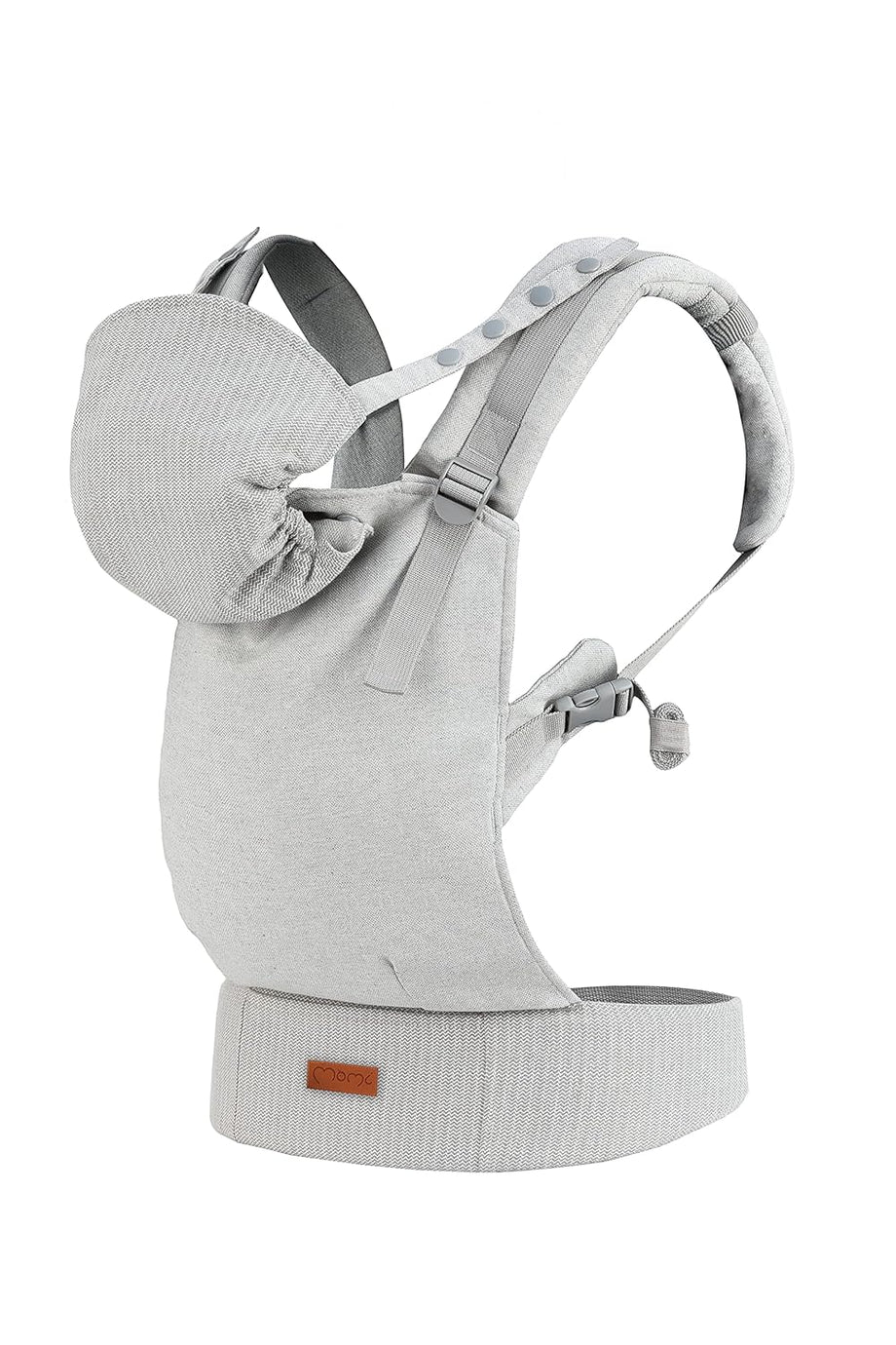 Bebek Taşıyıcı, 3-48 Ay, 4-20 Kg, Ergonomik, 2 Pozisyonlu, Gri