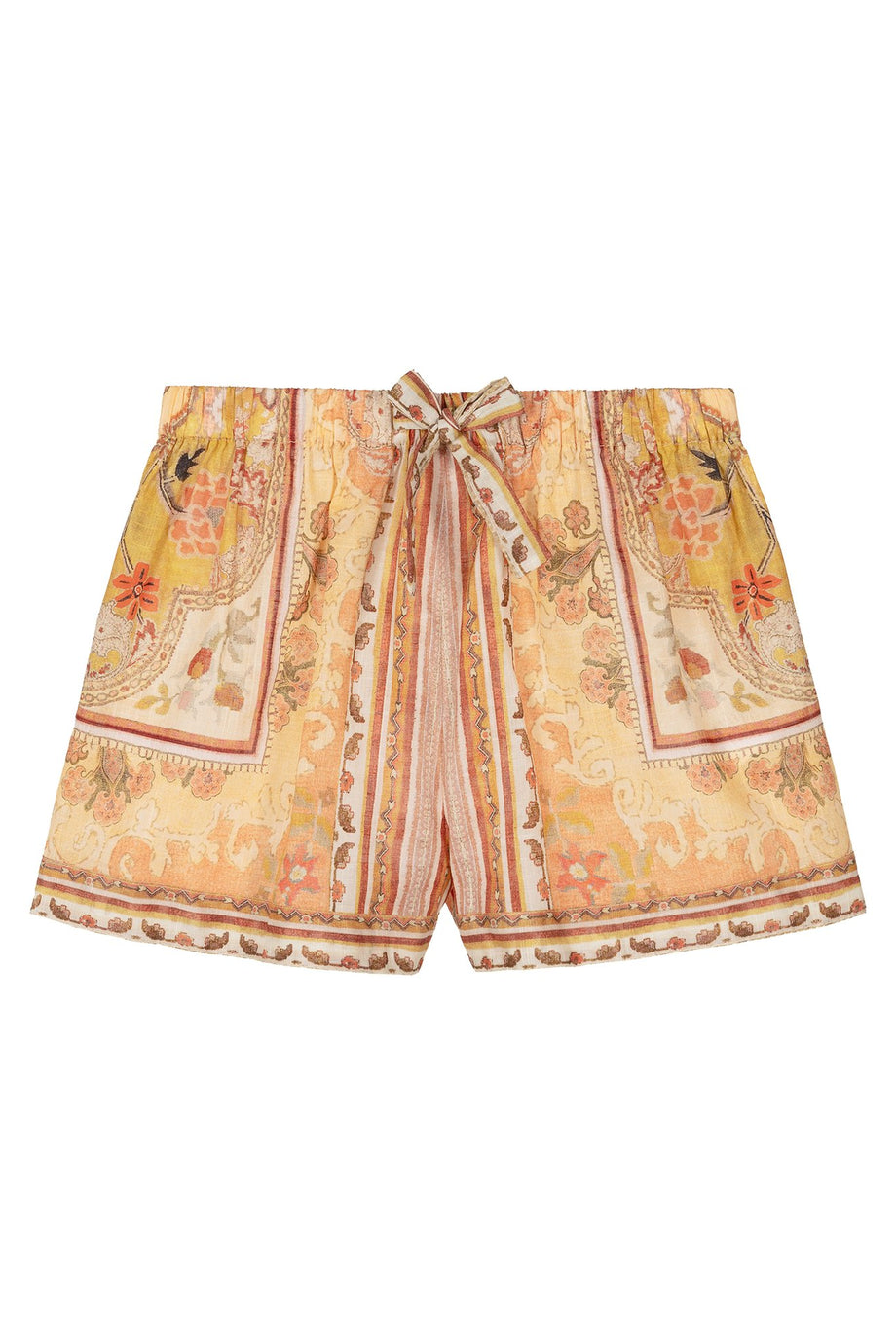 Çocuklar İçin Wylie Şort - Mustard Multi