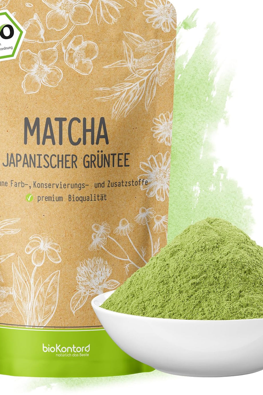 Organik Japon Matcha Tozu 100g Katkısız Doğal Yeşil Çay