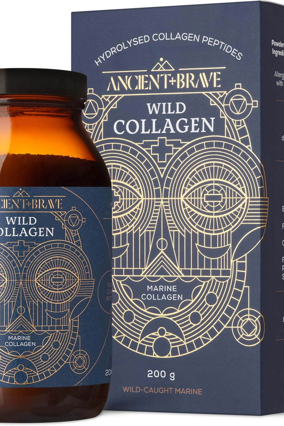 Wild Collagen 200g, Aromasız Toz Kolajen, Keto ve Vegan Uyumlu, Akne Tedavisi Desteği