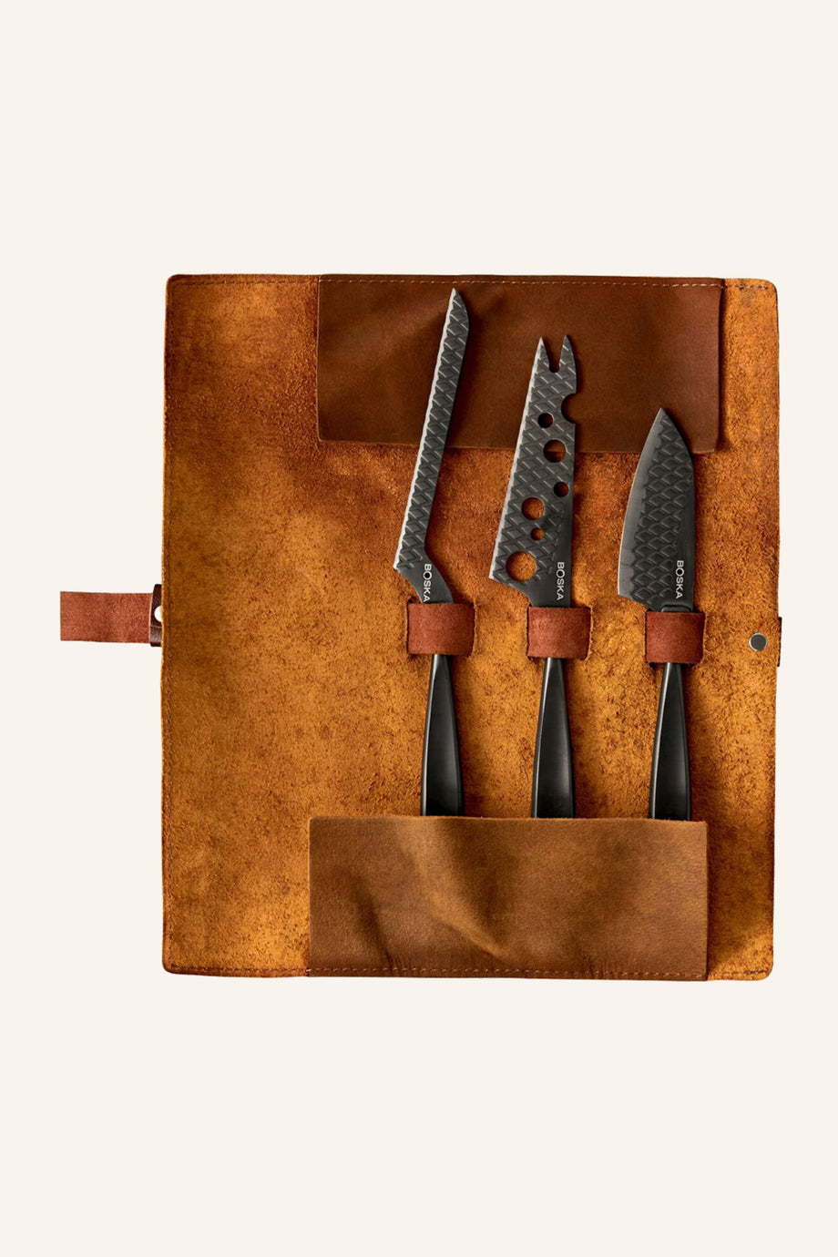 3'lü Peynir Bıçağı Seti, Yumuşak ve Sert Peynirler için, Paslanmaz Çelik