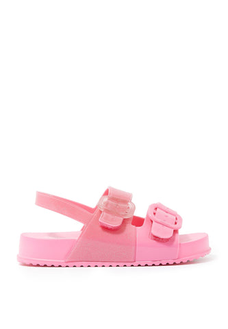Çocuk Konforlu Tokalı Sandalet - Pembe