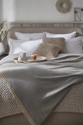 Luxury Yün ve Kaşmir Karışımlı Battaniye