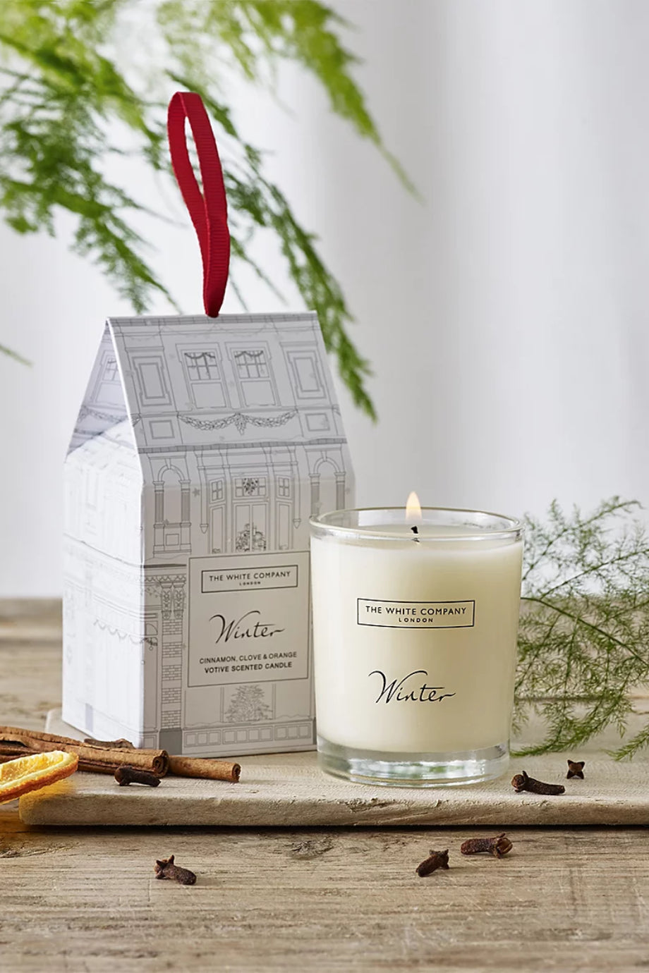 Kış Temalı Asılabilir Votive Mum 75 g