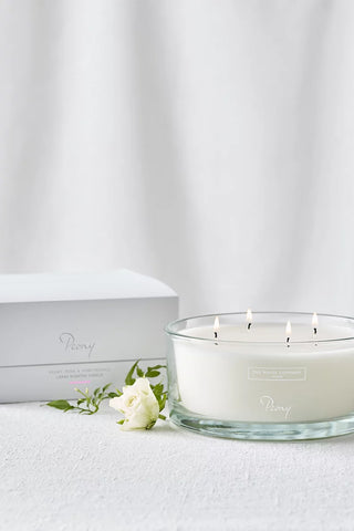 Peony Dört Fitilli Büyük Kokulu Mum 710 g
