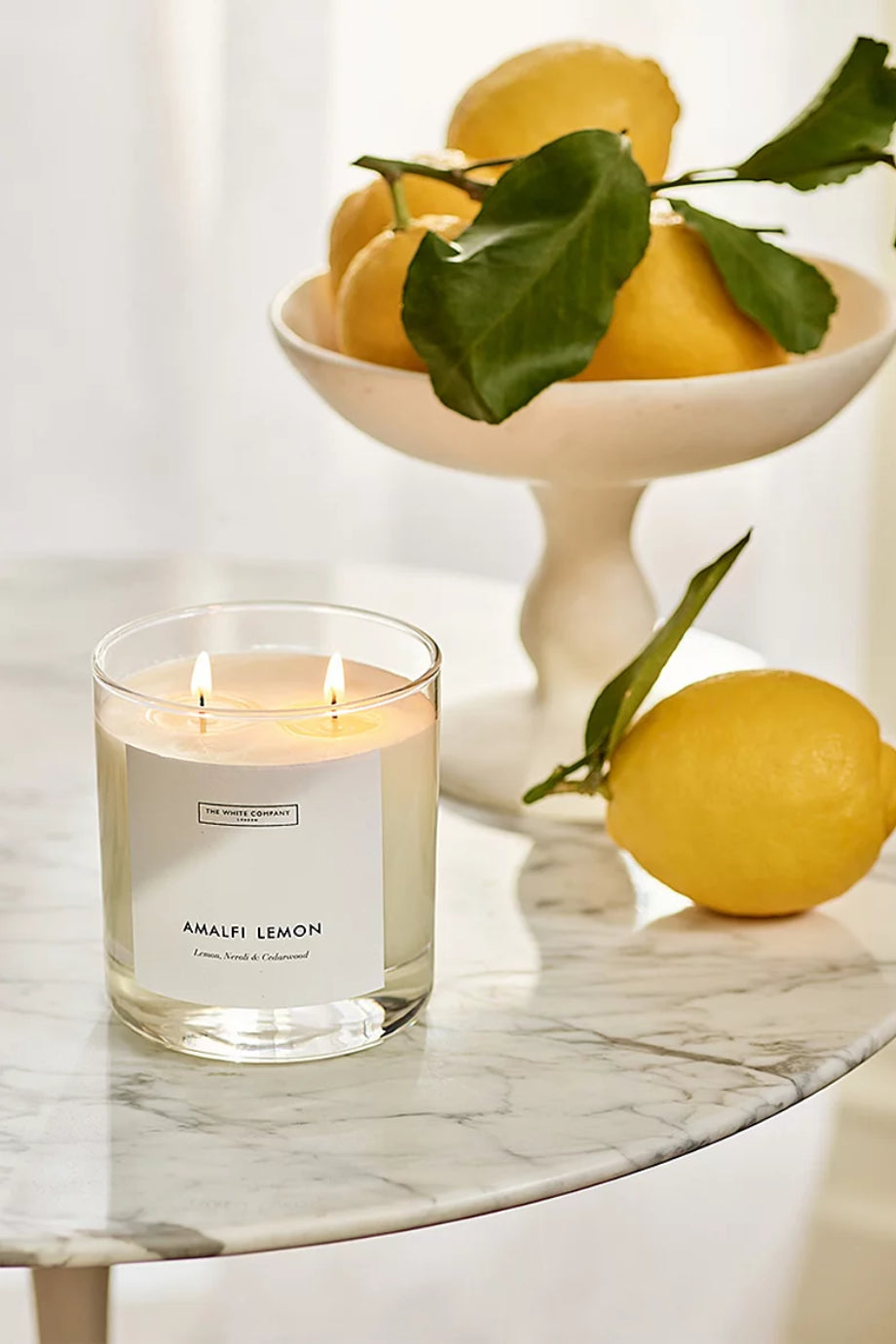 Amalfi Lemon Limon Kokulu 2 Fitilli Mum 280 g