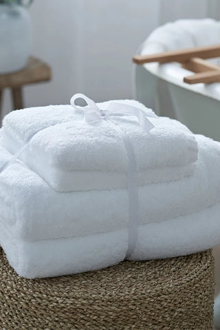 Pure Cotton %100 Pamuk 4'lü Banyo Havlu Seti