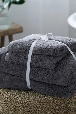 Pure Cotton %100 Pamuk 4'lü Banyo Havlu Seti