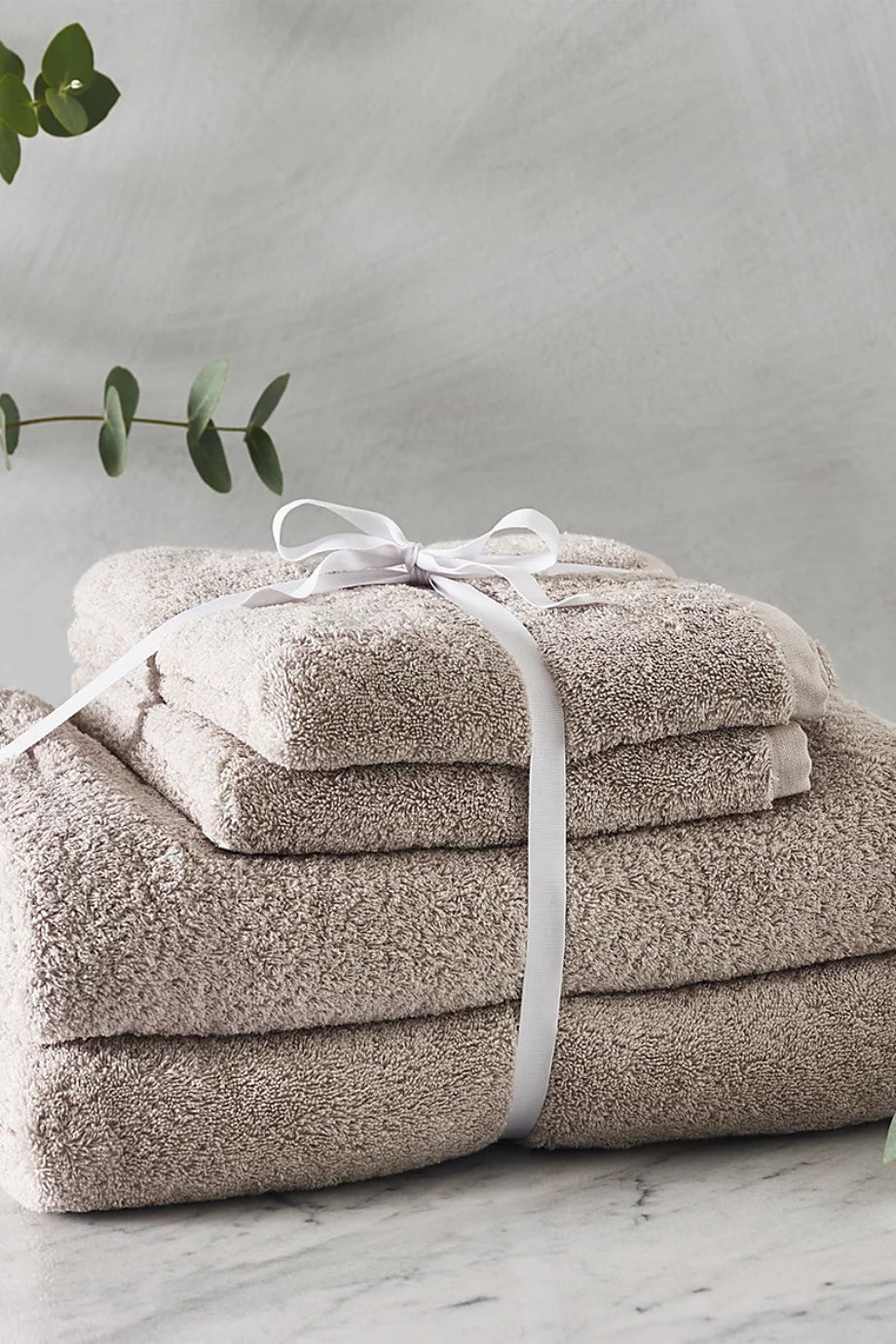 Pure Cotton %100 Pamuk 4'lü Banyo Havlu Seti