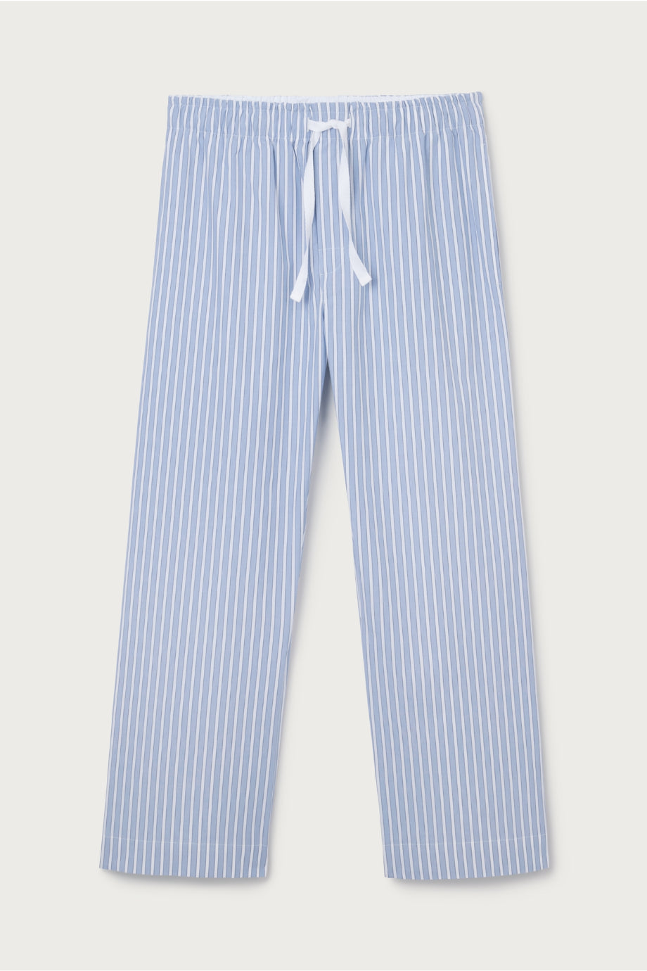 Organik Pamuk Çizgili Poplin Erkek Pijama Altı