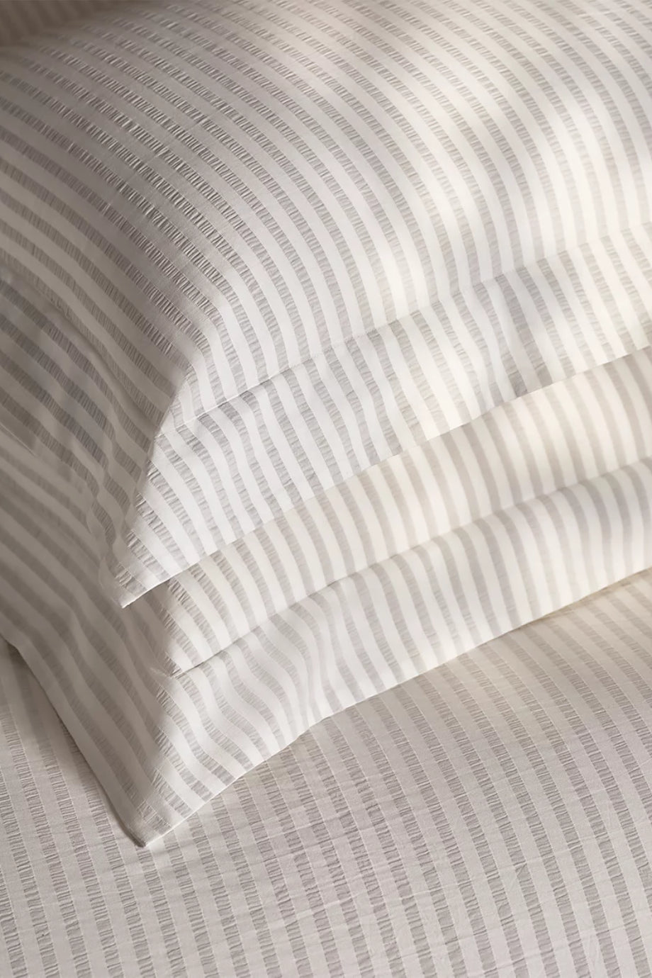 Tilbury Stripe Pamuklu Oxford Tekli Yastık Kılıfı