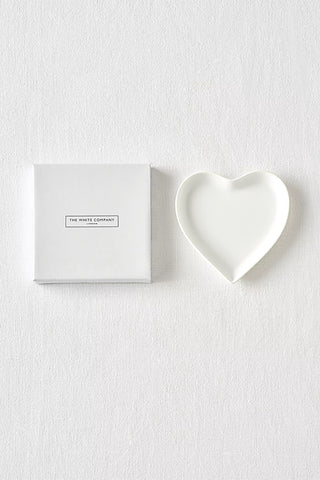Heart Porselen Sabunluk ve Takı Tabağı