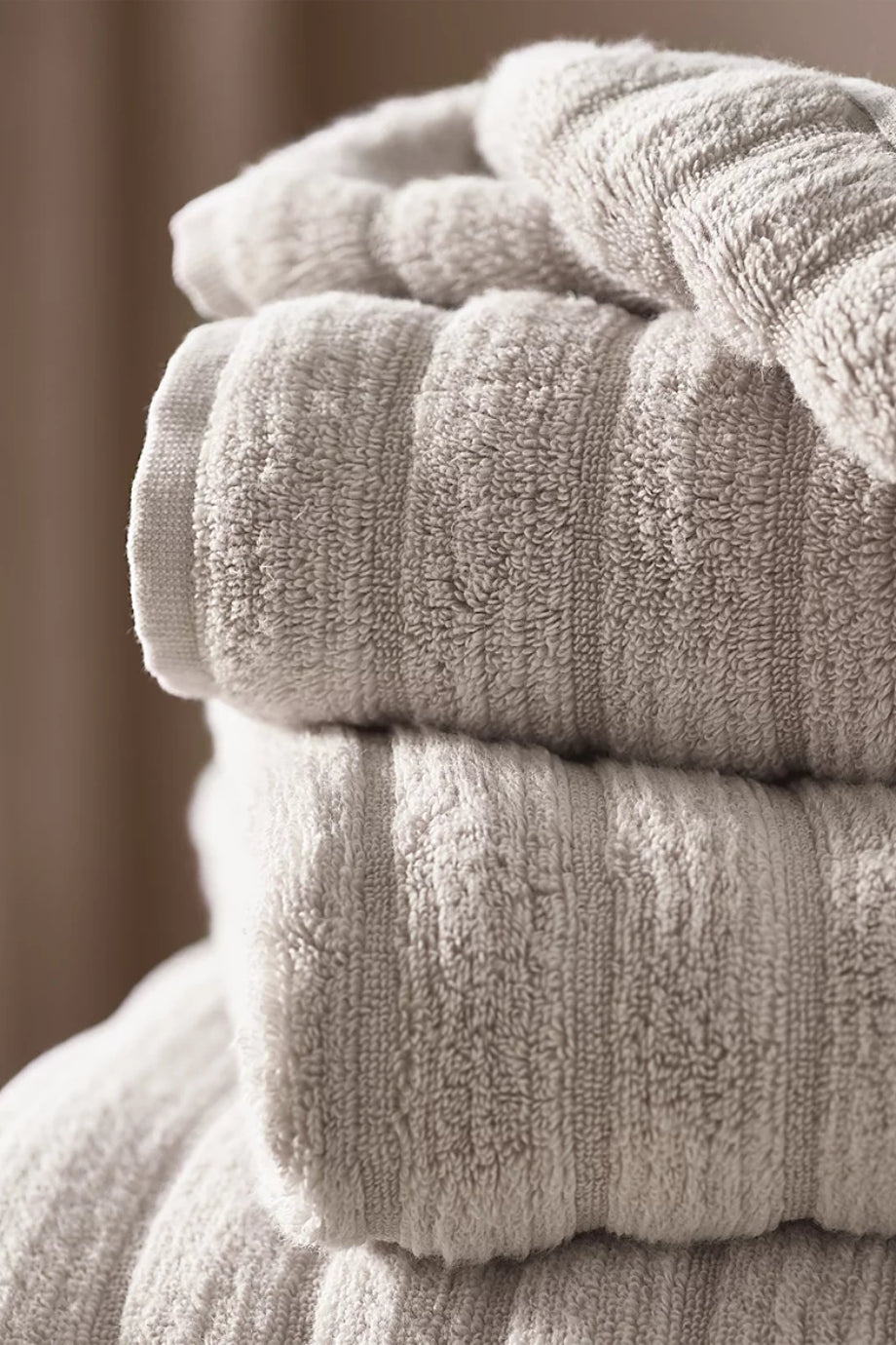 Rib Hydrocotton %100 Pamuk Büyük Boy Banyo Havlusu