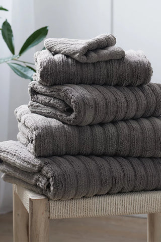 Rib Hydrocotton %100 Pamuk Büyük Boy Banyo Havlusu