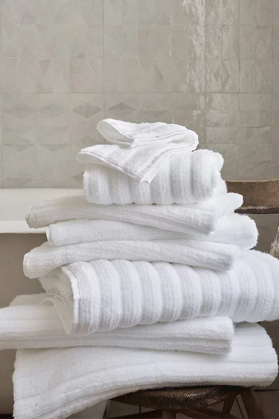 Rib Hydrocotton %100 Pamuk Banyo Havlusu