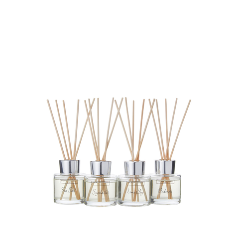 Koleksiyon Mini Difüzör Seti, Seyşeller, Lime & Bay, Deniz Tuzu ve Meşe Yosunu