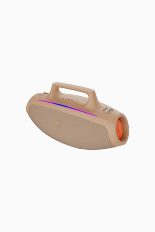 Barrel Boombox Kablosuz Hoparlör LED Işıklı ve 12 Saat Pil
