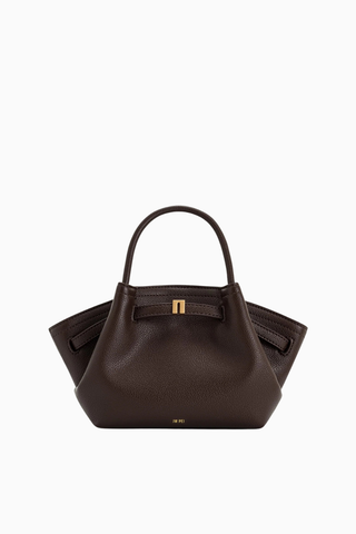 Hana Mini Tote Koyu Kahverengi Çanta