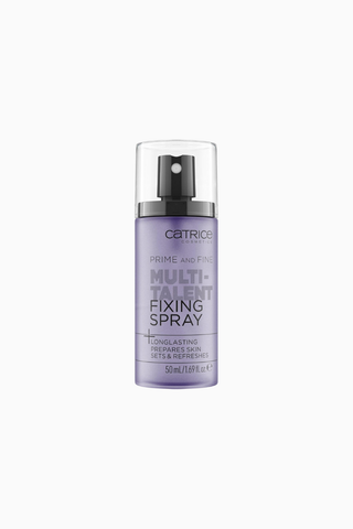 Prime And Fine Multitalent Sabitleme Spreyi 50ml,Şeffaf, Vegan ve Alkolsüz