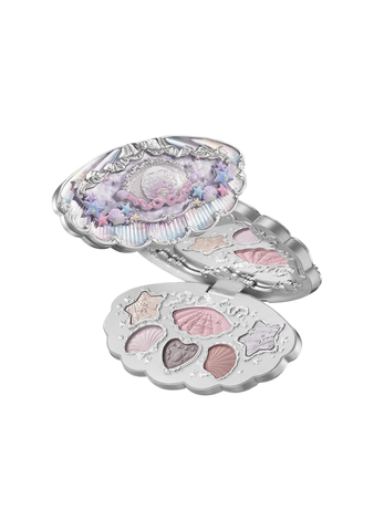 Moonlight Pearl Palet 6'lı Far, Allık, Aydınlatıcı, Işıltılı Nude Tonlar