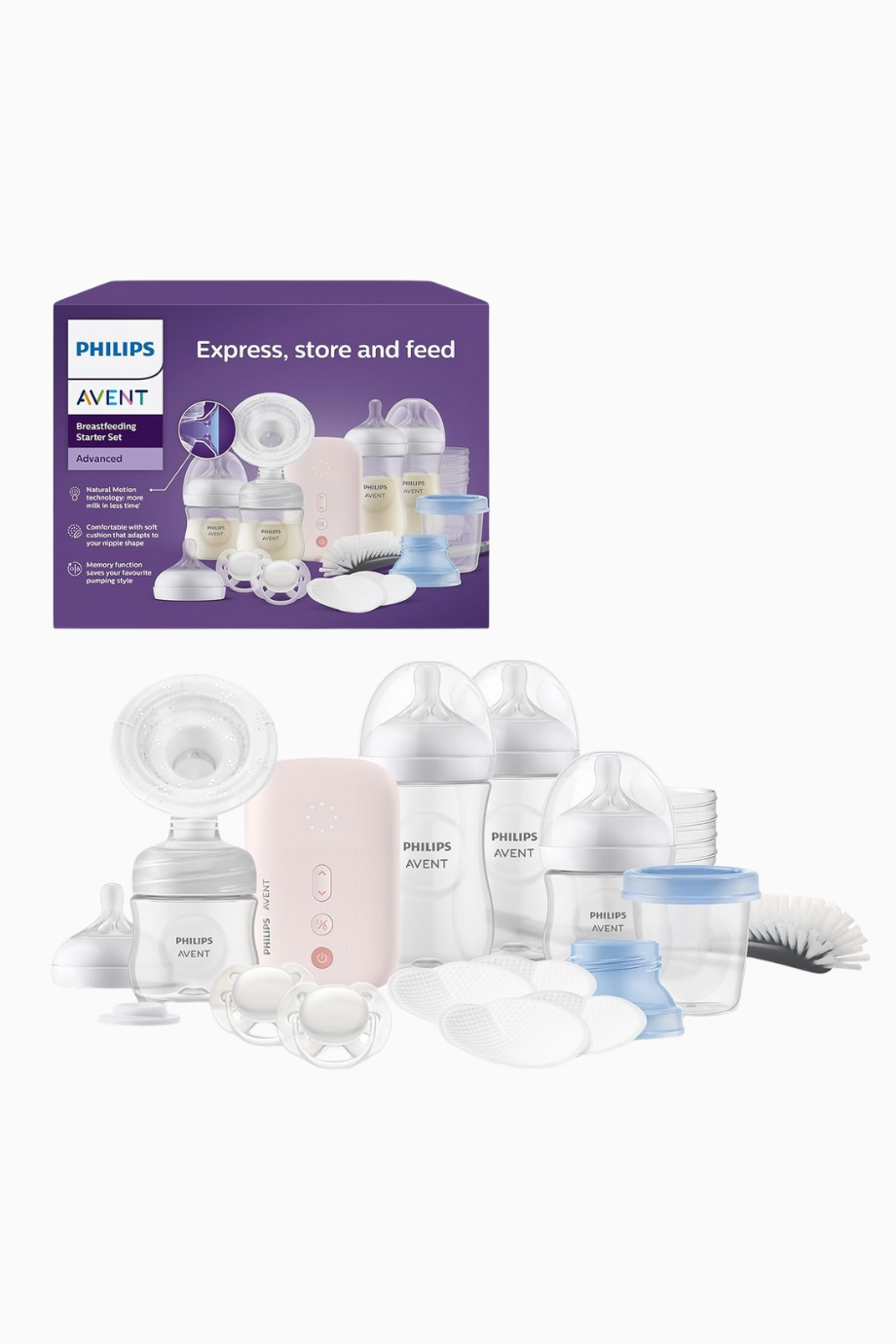 Elektrikli Göğüs Pompası Hediye Seti (BPA İçermez)