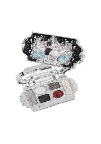 Swan Ballet Göz Farı Paleti 02 Black Swan, Mat & Işıltılı 6 Ton