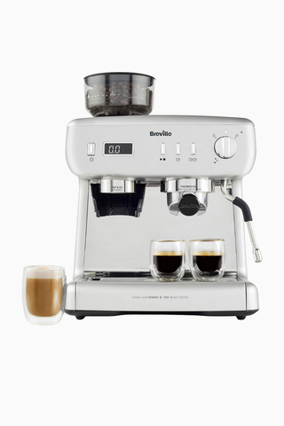 Barista Max+ Espresso Makinesi, Akıllı Öğütme, Hassas Zamanlayıcı ve Süt Köpürtücü