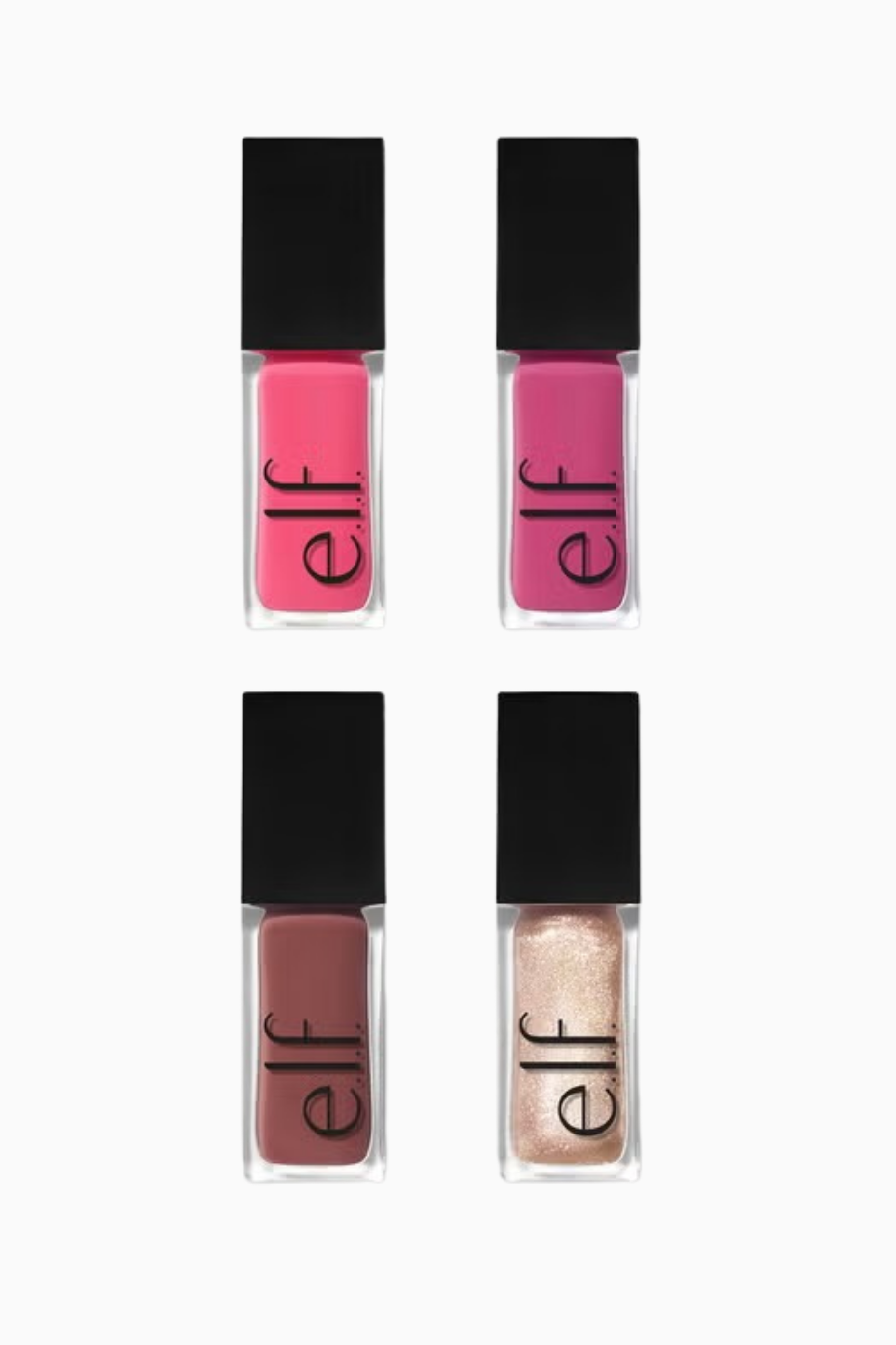 Glow Reviver Dolgunlaştırıcı Dudak Yağı Kiti,4 Parlak Ton