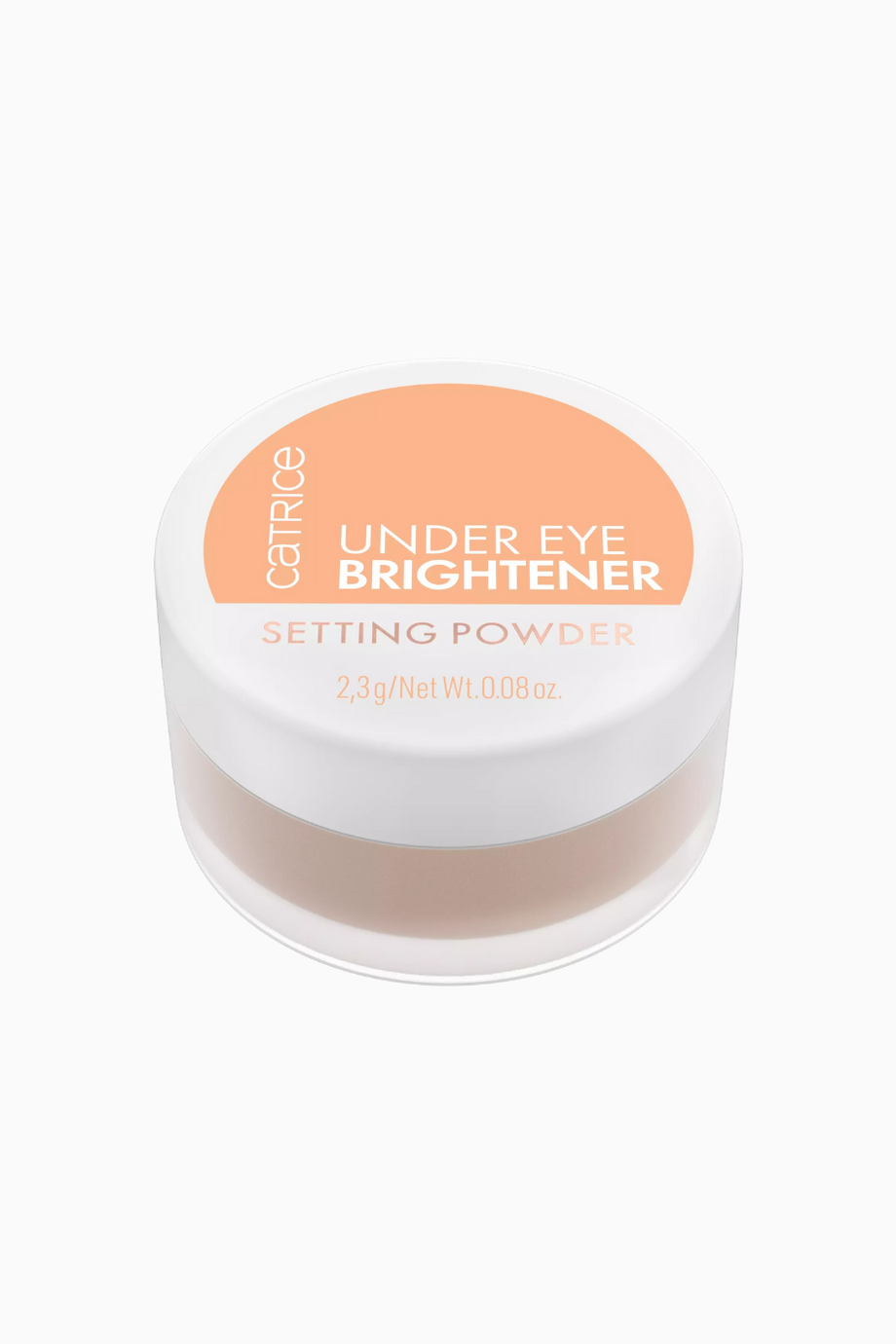 Göz Altı Aydınlatıcı Sabitleyici Pudra,Şeftali Ton, Parlak Bitiş