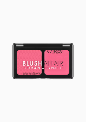 Krem ve Pudra Allık Paleti Pembe Yüksek Pigmentli 6g