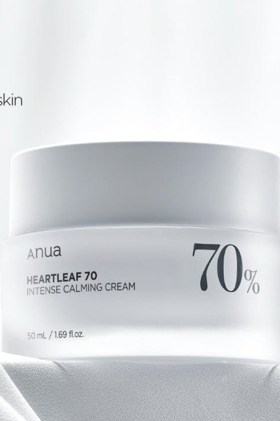 Heartleaf 70 Yatıştırıcı Krem,Seramid & Panthenol – 50 ml