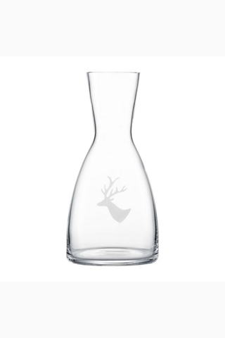 Chalet Sürahi 0,75L, El Yapımı Kristal, Damlatmayan, Hediye Kutusu