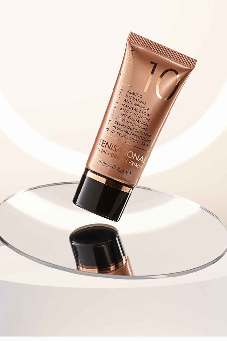 Ten!sational Rüya Astarı, 10'u 1 Arada, 30 ml, Nemlendirici, Baz, Doğal, Glütensiz