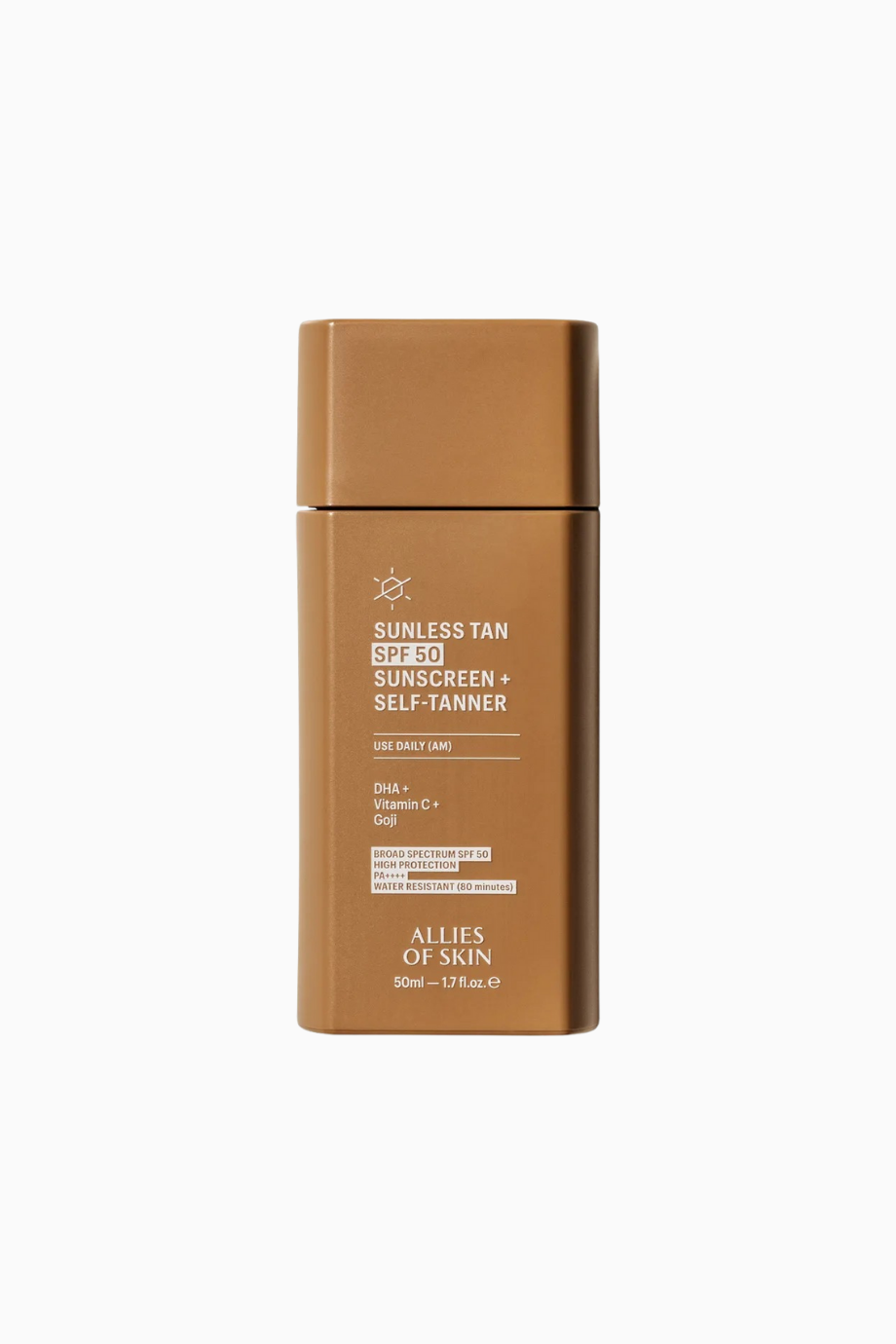 Sunless Tan SPF 50 Güneş Kremi + Bronzlaştırıcı 50ml