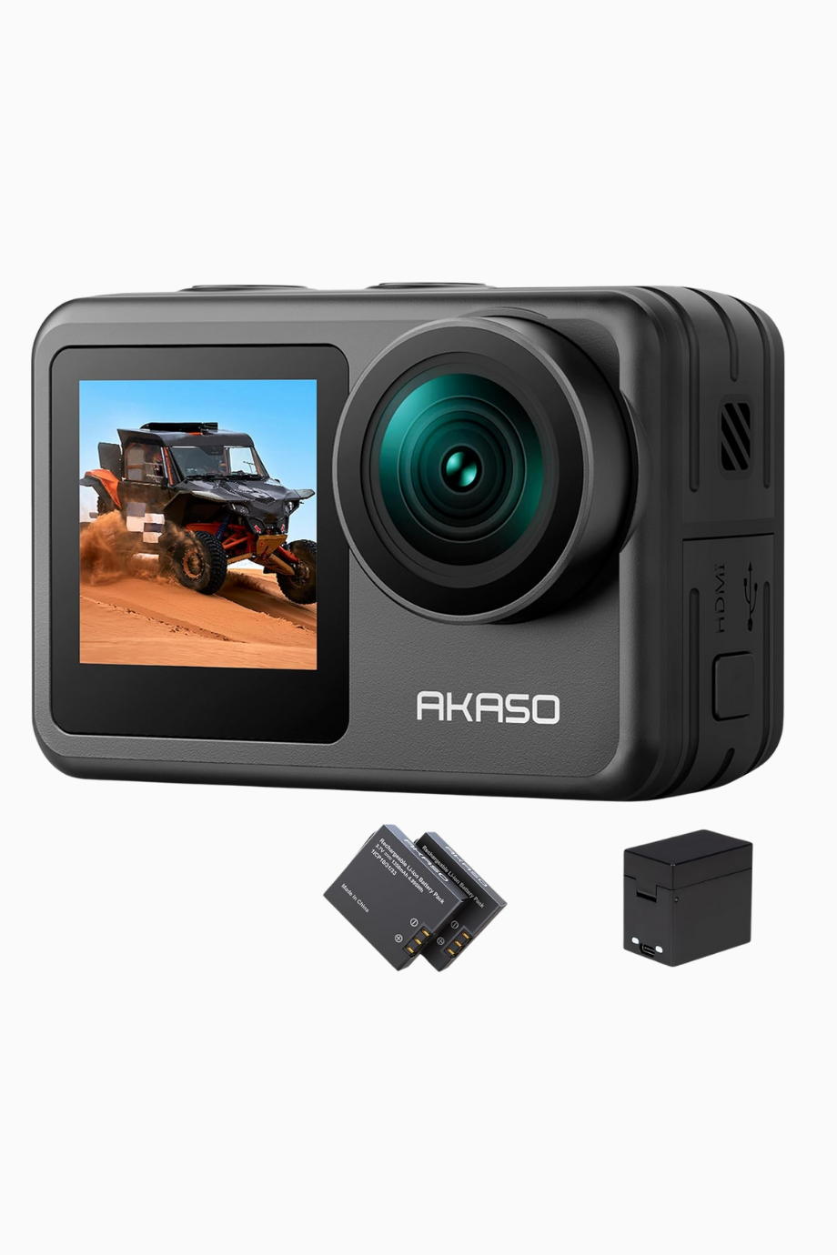 4K30FPS Aksiyon Kamerası, Su Geçirmez, Dokunmatik Ekran, WiFi