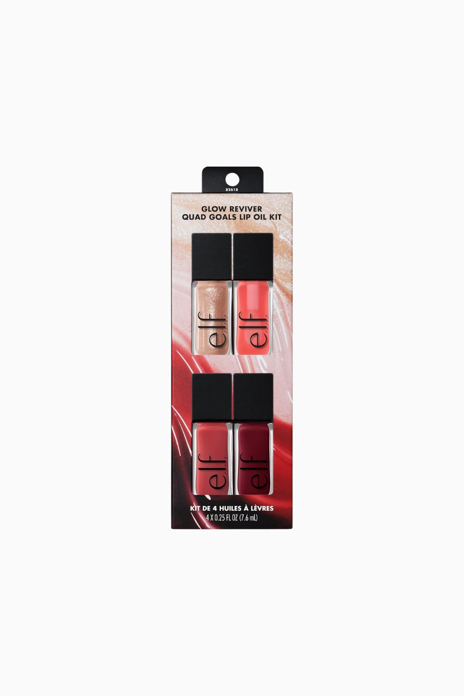 Glow Reviver Quad Goals Dudak Yağı Seti,4 Renk, Parlak ve Nemlendirici Formül