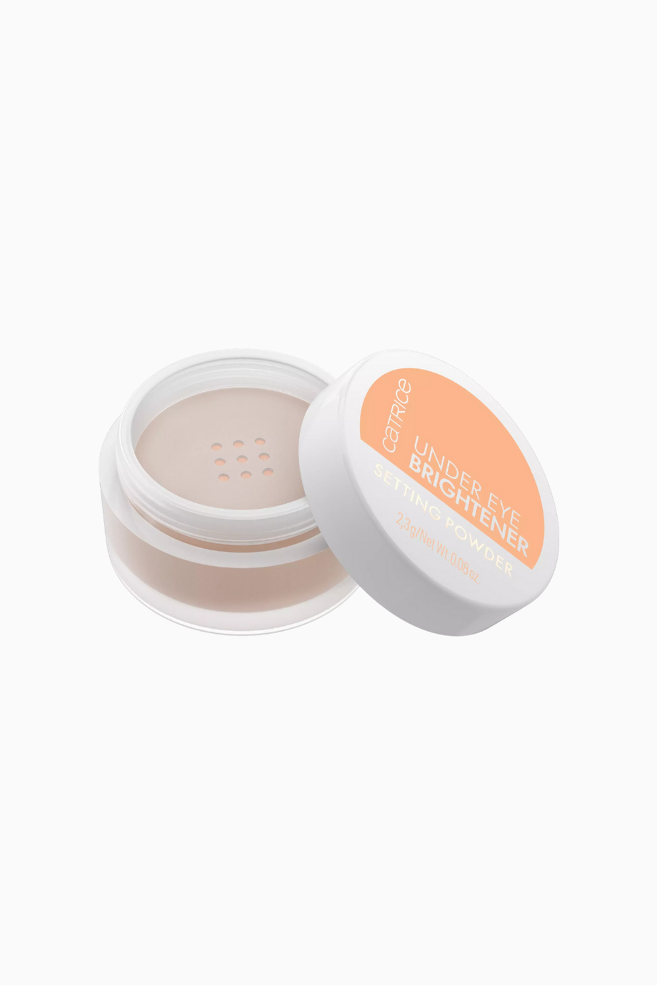 Göz Altı Aydınlatıcı Sabitleyici Pudra,Şeftali Ton, Parlak Bitiş