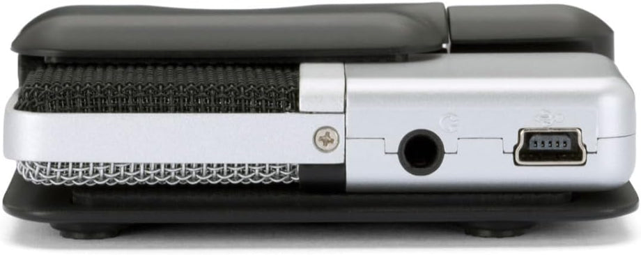 Go USB Mikrofon, Klipsli, F1/4R, Dizüstü Bilgisayar Uyumlu, Şık Gümüş Tasarım