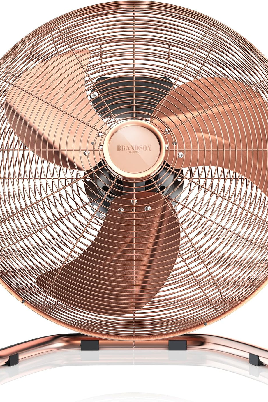 Rüzgar Makinesi Retro Tarz 160 Watt Bakır Tasarımlı Vantilatör 50 cm Zemin Vantilatörü