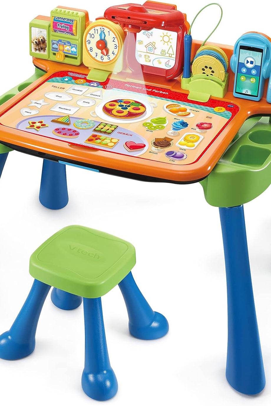 5'i 1 Arada Sihirli Çalışma Masası ,Etkileşimli Çocuk Çalışma Masası