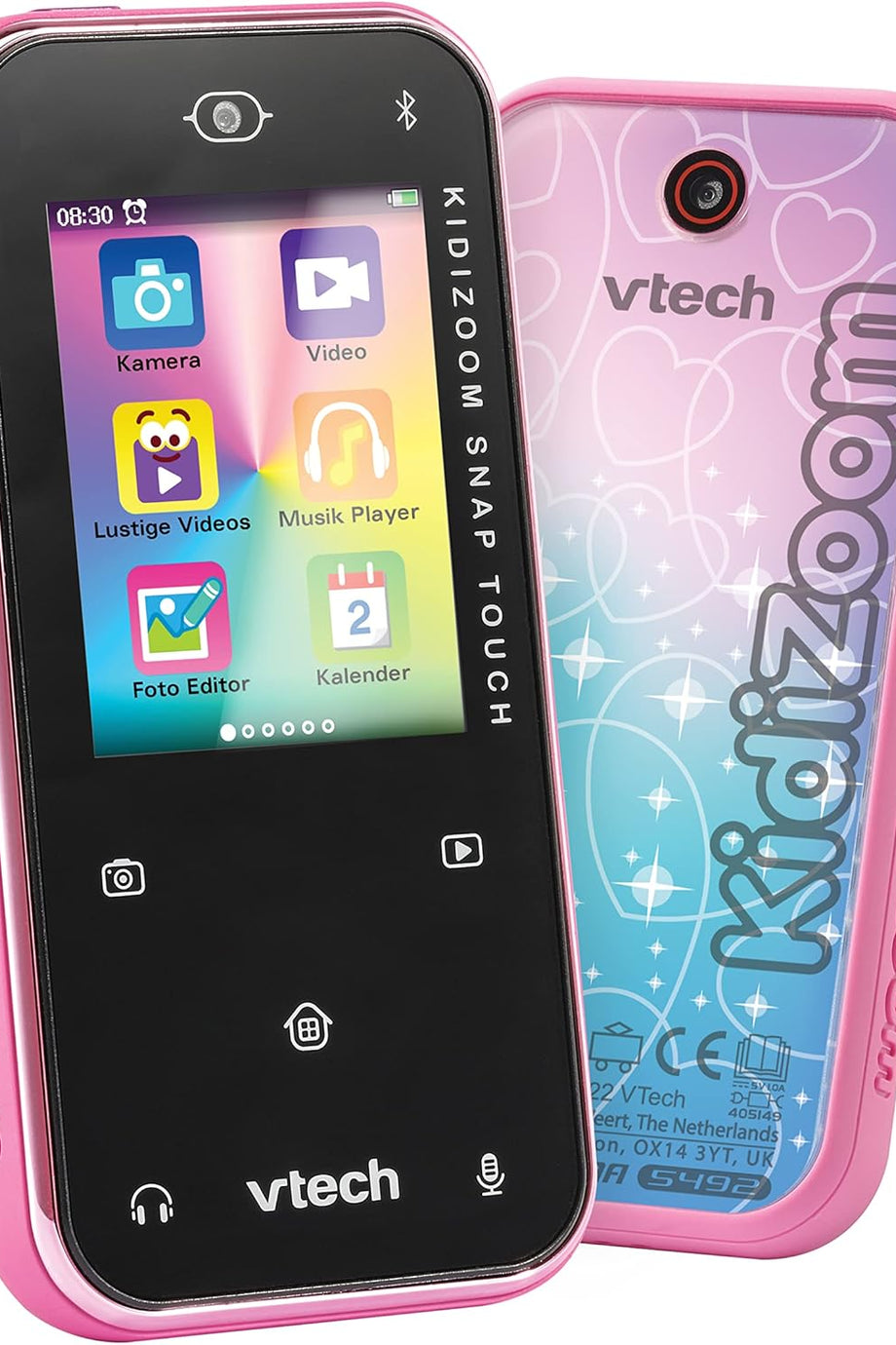 KidiZoom Snap Touch Pembe, Akıllı Telefon Formatında Çocuk Kamerası