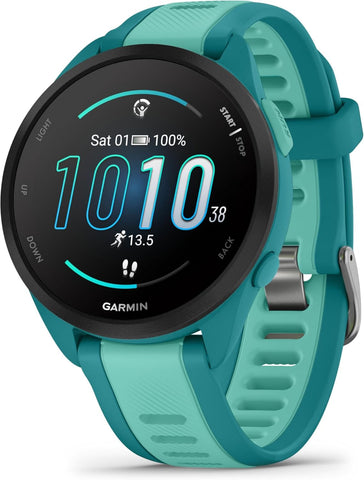Forerunner 165 Music Hafif GPS Akıllı Saat Koşu İçin 1.2 İnç Amoled Dokunmatik Ekran Saat