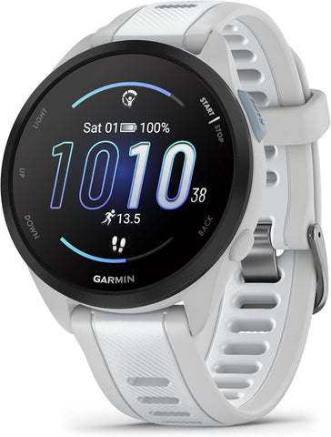 Forerunner 165 Music Hafif GPS Akıllı Saat Koşu İçin 1.2 İnç Amoled Dokunmatik Ekran Saat