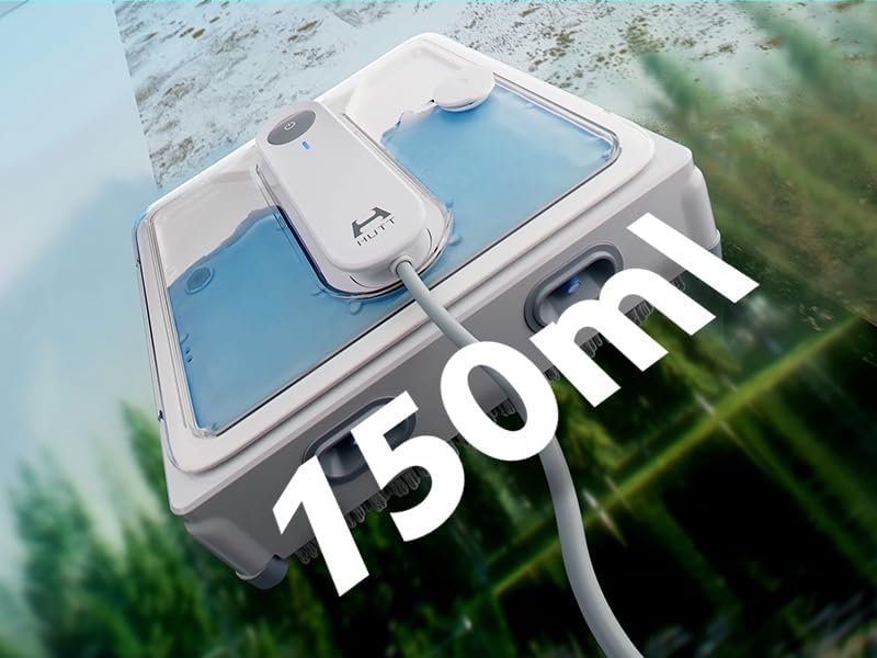 W9 Pencere Temizleme Robotu, 150 ml Panoramik Tank, 3800 Pa Emiş Gücü