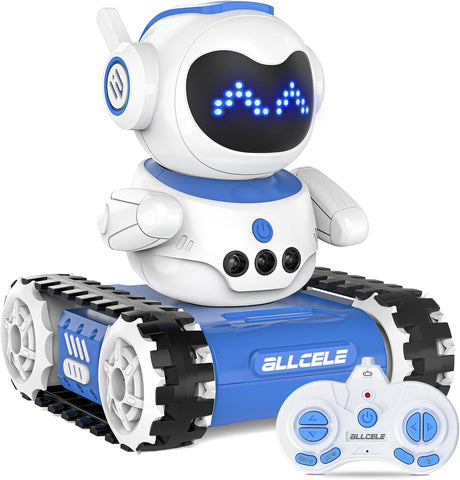 Robot Çocuk Oyuncağı, RC Robot Tank Oyuncağı ,LED Gözler ve Müzik Efektleri