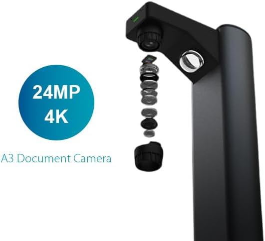 Desk Pro Belge Tarayıcı LED, 24MP Kamera, A3 Tarayıcı 60PPM Hızında, Ücretsiz ReadirisPDF OCR