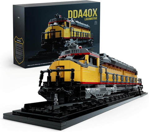 Lokomotif Model Yapı Seti ,Kelepçeli Yapı Blokları ile Raylı Dizel Tren
